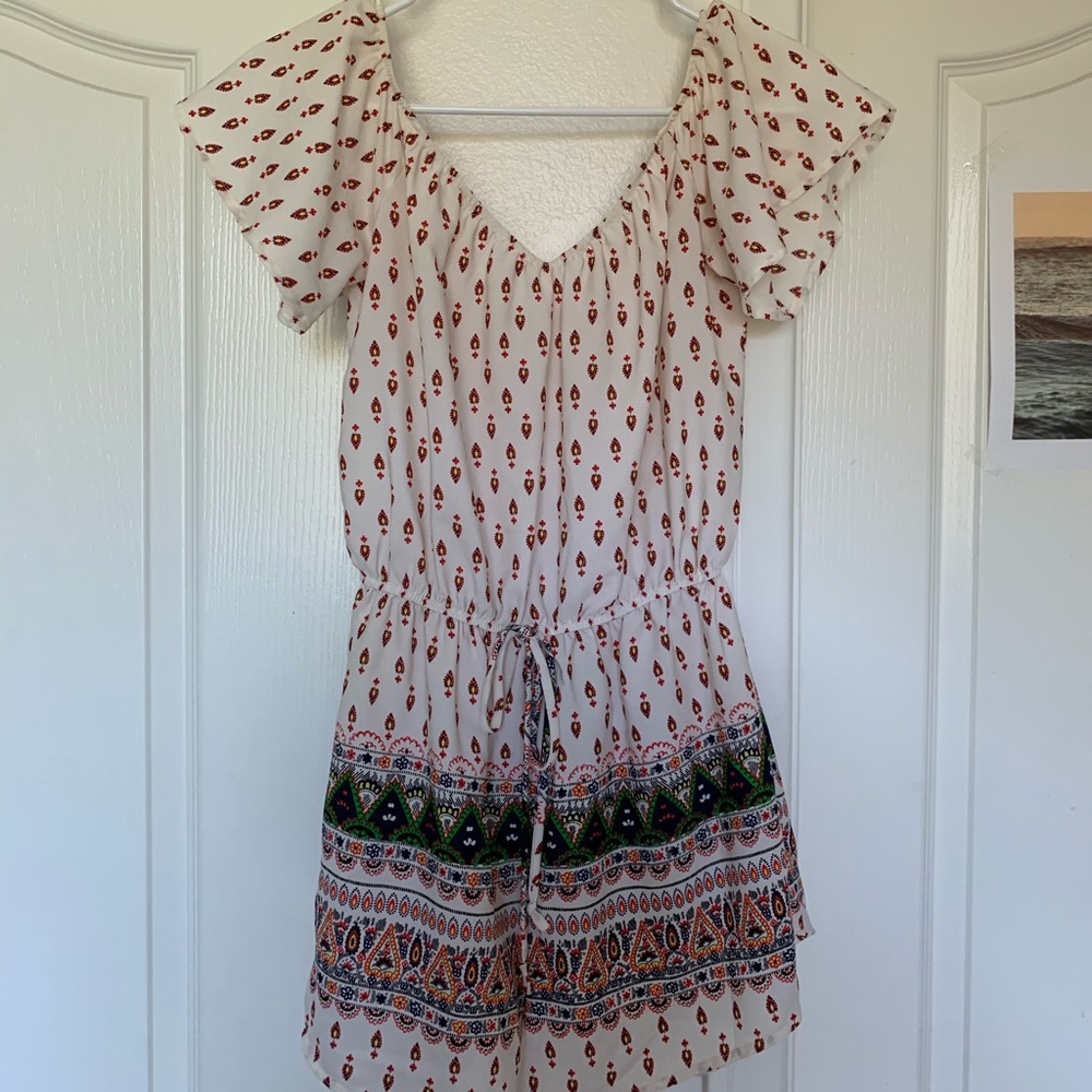 off the shoulder dress